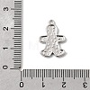 Christmas Brass Enamel Pendants KK-L258-05P-B02-3