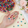 300Pcs Aluminum Dreadlocks Beads Hair Decoration ALUM-PA0001-03-3