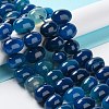 Natural Agate Beads Strands G-G021-03A-07-2