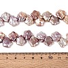 Natural Baroque Keshi Pearl Beads Strands PEAR-S020-A04-02-5