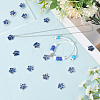 16Pcs Alloy Enamel Charms ENAM-SC0007-01-3