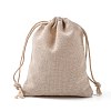 Cotton Packing Pouches Drawstring Bags ABAG-R011-12x15-3