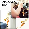 Silicone Pendant Decorations HJEW-YW00451-02-5