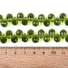 Transparent Glass Beads Strands GLAA-Q116-01A-B11-4