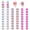 60Pcs 3 Colors Iron & PE 3D Nail Art Rotary Bearing for Nail Art Designs MRMJ-FH0001-59-1