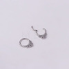 316L Stainless Steel Spider Web Hoop Nose Rings WG66A6F-01-3