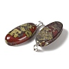 Natural Dragon Blood Pendants GG-CBACB71-01P-14-2