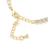 Brass Micro Pave Clear Cubic Zirconia Choker Necklaces NJEW-H308-02G-3