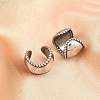 316 Surgical Stainless Cuff Earrings X-EJEW-C160-01AS-4