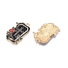 Halloween Theme Rack Plating Alloy Enamel Pendants ENAM-N056-393A-KCG-2