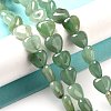 Natural Green Aventurine Beads Strands G-P528-C06-01-2