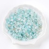 Frosted Transparent Acrylic Beads X-OACR-N137-72I-1