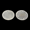 Flat Round Capiz Shell Pendants LS-X-SSHEL-R035-07-1