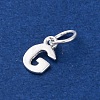 925 Sterling Silver Letter Charms LS-STER-C012-01S-G-2