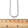 304 Stainless Steel Rope Chain Necklaces for Women NJEW-Q026-02P-3