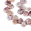 Natural Baroque Keshi Pearl Beads Strands PEAR-S020-A04-02-4
