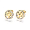 304 Stainless Steel Stud Earrings EJEW-H367-11-2