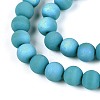 Frosted Opaque Glass Beads Strands LS-GLAA-T032-P6mm-MBB13A-3