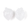 Natural Quartz Crystal Heart Beads G-T144-04B-3