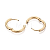 304 Stainless Steel Hoop Earrings X-STAS-Q113-13G-02-3