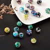 Handmade Lampwork Beads Strands LAMP-CD0001-07-10