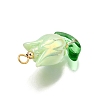 UV Plated Acrylic Pendants X1-PALLOY-TA00270-3