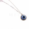 18CM Alloy Resin Blue Eye Necklaces  ID7725-2-1