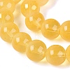 Acrylic Imitation Cat Eye Beads Strands OACR-Q197-01C-16-3