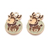 Christmas Theme Alloy Enamel Pendants LS-ENAM-T020-10M-2