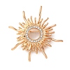 Alloy Crystal Rhinestone Brooches LS-JEWB-P054-01G-1