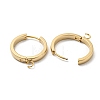 201 Stainless Steel Huggie Hoop Earrings Findings STAS-A167-01P-G-2