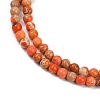 Dyed Natural Regalite/Imperial Jasper/Sea Sediment Jasper Beads Strands G-B124-C04-15-2