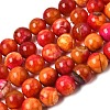 Natural Agate Beads Strands G-Z145-B01-14mm-A-2