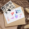 Custom PVC Plastic Clear Stamps DIY-WH0439-0235-5