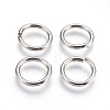 Tarnish Resistant 304 Stainless Steel Saw Cut Open Jump Rings STAS-P212-25P-15-1