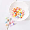 50Pcs Transparent Stripe Resin Beads RESI-YW0001-02B-8