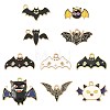 10Pcs 10 Styles Alloy Enamel Pendants ENAM-FS0003-85-1