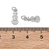 SHEGRACE Brass Clear Cubic Zirconia Pendants XGRQ3K286-523P-3