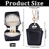 Mini PU Leather Ring Organizer Boxes CON-BBC0001-31A-2