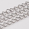 Tarnish Resistant 304 Stainless Steel Twisted Chains CHS-L015-03-1