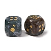 Natural Indian Agate Dices G-T143-29-04-2
