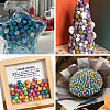 200 Sheets Lucky Star Glitter Powder Origami Paper DIY-TADJ0001-09A-6
