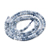 Natural Blue Opal Beads Strands G-P603-C-2mm-04-3