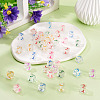 50Pcs Acrylic European Beads MACR-TADJ0001-13J-6