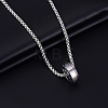 Alloy Pendant 201 Stainless Steel Chain Necklaces for Men FS-WG147E5-13-1