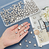 480Pcs 6 Style CCB Plastic Beads CCB-PH0001-22-5