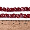 Handmade Lampwork Beads Strands LAMP-N037-07H-4
