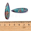 Dyed Synthetic Imperial Jasper Pendants GG-CBAA20A-08B-3