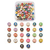 Alloy Enamel Spacer Beads ENAM-FW0001-001-NR-9