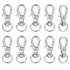 10Pcs Alloy Swivel Lobster Claw Clasps FIND-HY0005-47P-1
